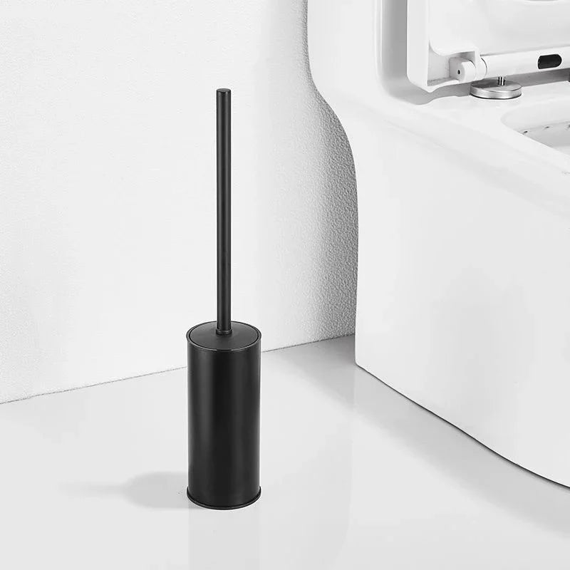 brosse de toilette de luxe en acier inoxydable pour salle de bain - vue 5 sur 8