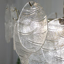 lustre en verre médiéval pour décoration romantique intérieure