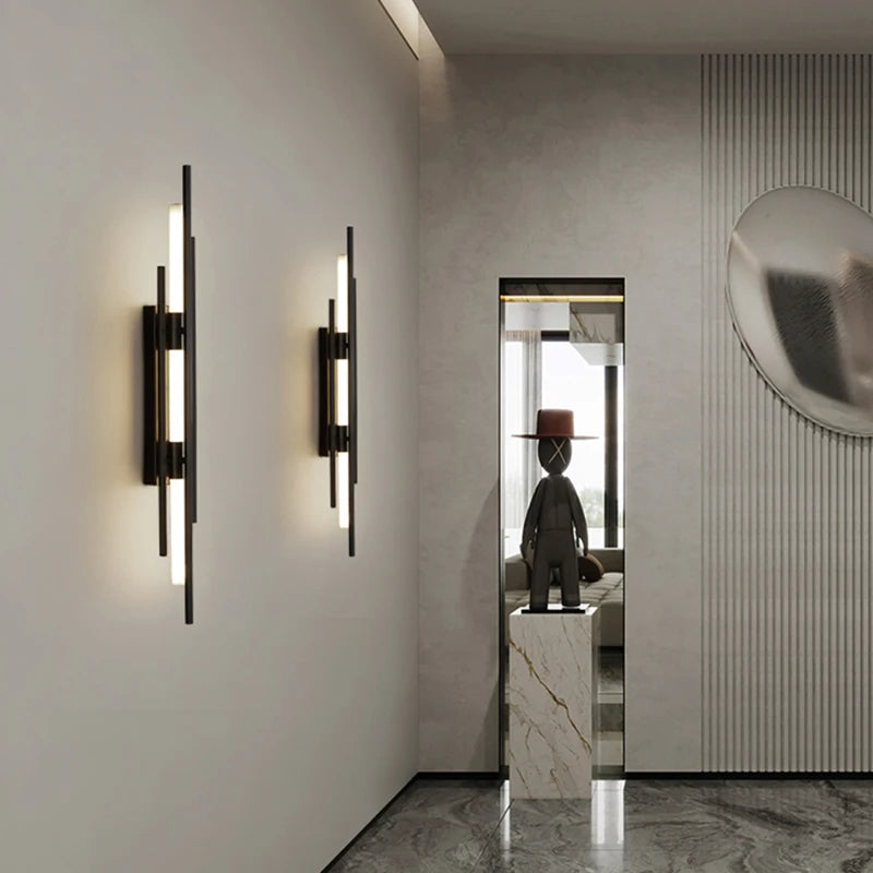 applique murale led minimaliste restaurant bureau éclairage art déco