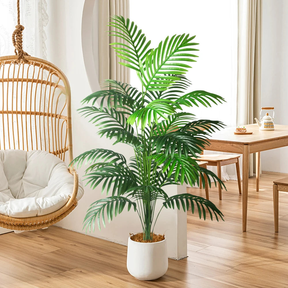 grand palmier tropical artificiel pour décoration intérieure et extérieure - vue 3 sur 8