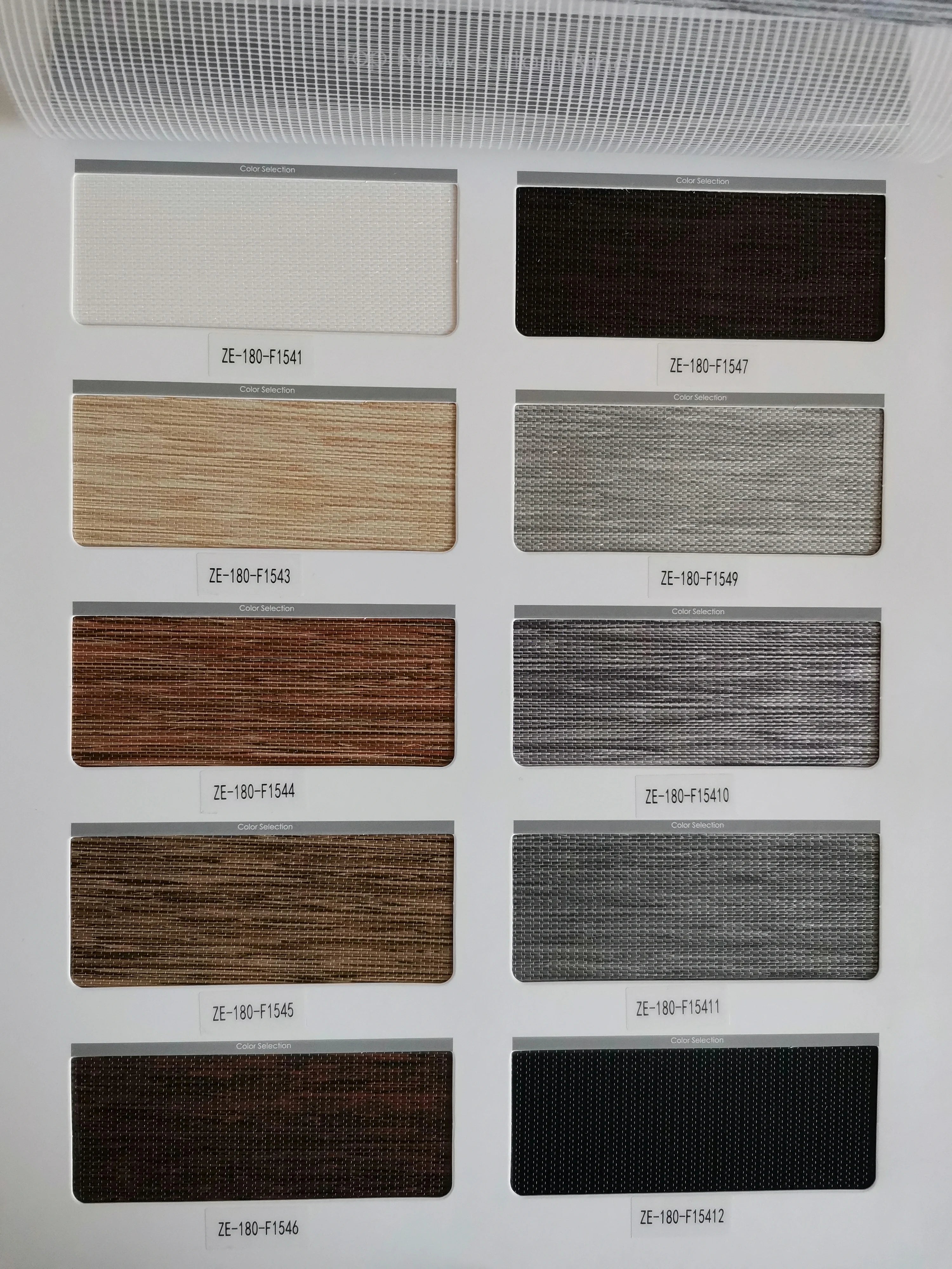 Store enrouleur zébré occultant tissu jacquard pour fenêtre - vue 8 sur 19