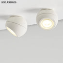 plafonnier led rond modulable 12w