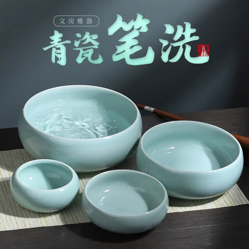 stylo de lavage en céramique pour peinture chinoise - vue 3 sur 12