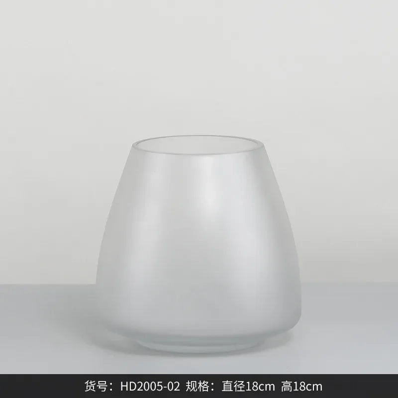 vase en verre moderne design créatif pour décoration intérieure - vue 7 sur 12