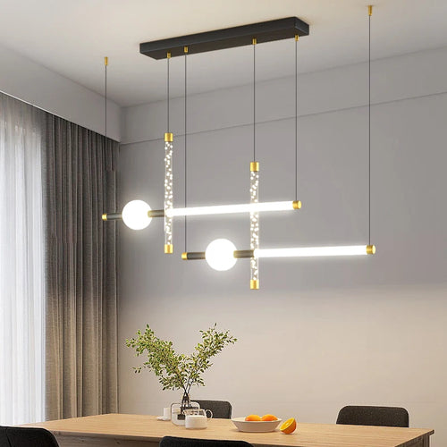 suspension led moderne pour intérieur style simple et épuré - vue 2 sur 8