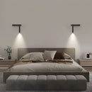 applique murale led minimaliste rotative et réglable avec interrupteur