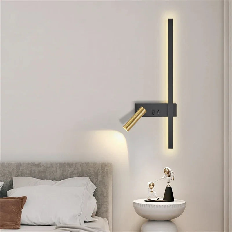 lampe de chevet murale scandinave pour intérieur moderne - vue 6 sur 10