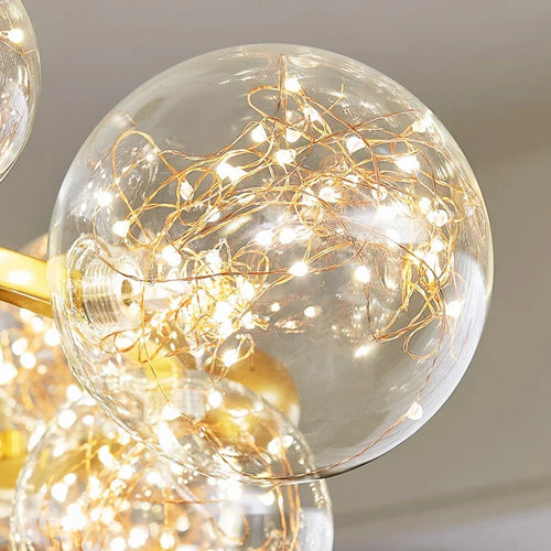 lustre nordique moderne étoilé pour un intérieur créatif - vue 7 sur 14