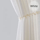 Rideau voile tulle moderne leger pour salon chambre