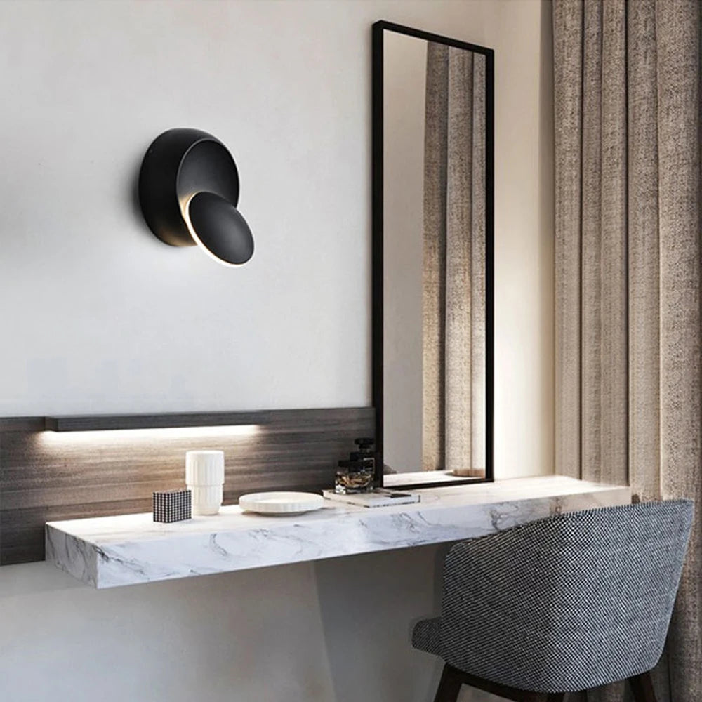 Applique murale led design nordique moderne décorative intérieure - vue 6 sur 13