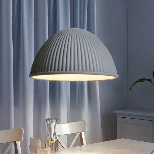 lampes suspendues led nordiques en résine macaron pour décoration intérieure - vue 3 sur 12