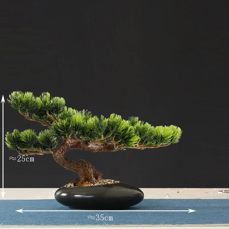 faux arbre bonsaï pour décoration intérieure et aménagement paysager - vue 13 sur 36