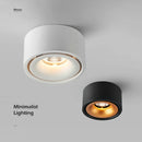 spot led anti-éblouissant monté en surface à intensité variable