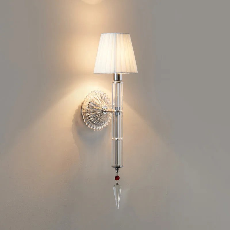 Applique murale moderne en cristal à 1 bras - vue 5 sur 10