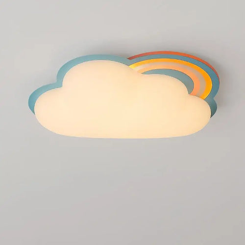 plafonnier nuage pour chambre de bébé garçon fille décor éclairage - vue 5 sur 8