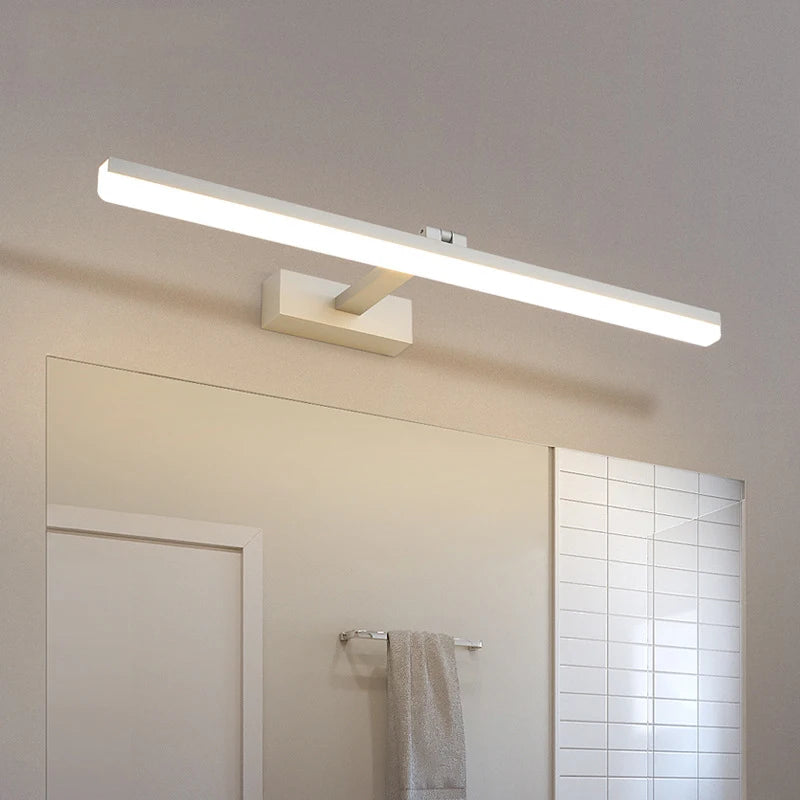 lampe led moderne pour miroir de vestiaire et de vanité - vue 3 sur 24