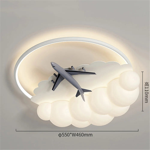 plafonnier led créatif en acrylique pour décoration enfant - vue 10 sur 9