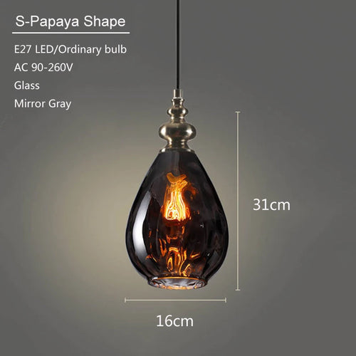 suspension en verre moderne pour décoration intérieure élégante - vue 25 sur 27