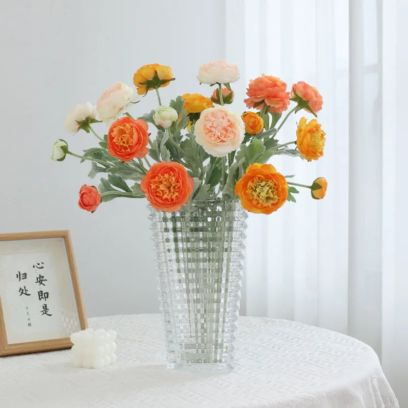 petit bouquet de fleurs artificielles pour décoration de mariage hiver - vue 4 sur 12