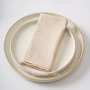 Serviette de table coton lavé style vintage 12
