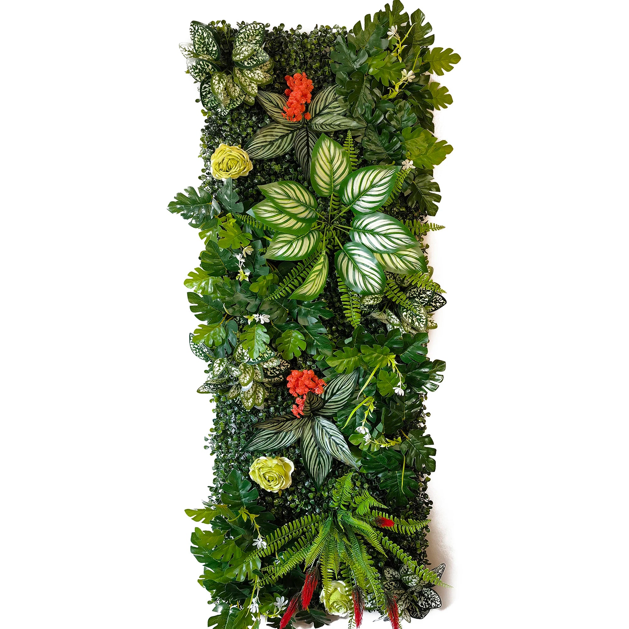 décoration murale artificielle herbe chlorophytum pour jardin et événements - vue 20 sur 23