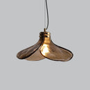 lampe suspension rétro cuivre fauve salle manger bar