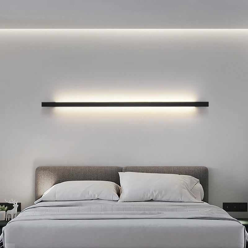 Applique murale à bande LED minimaliste moderne