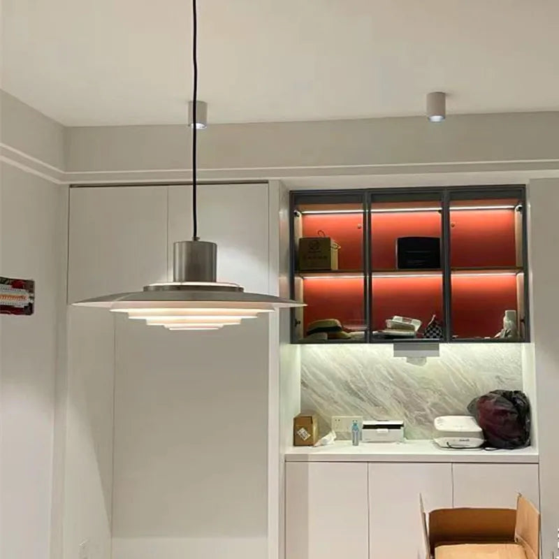 lustre moderne nordique simple design soucoupe volante - vue 4 sur 10