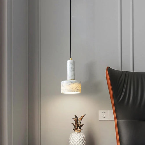 suspension en marbre pour décoration moderne intérieure - vue 3 sur 8