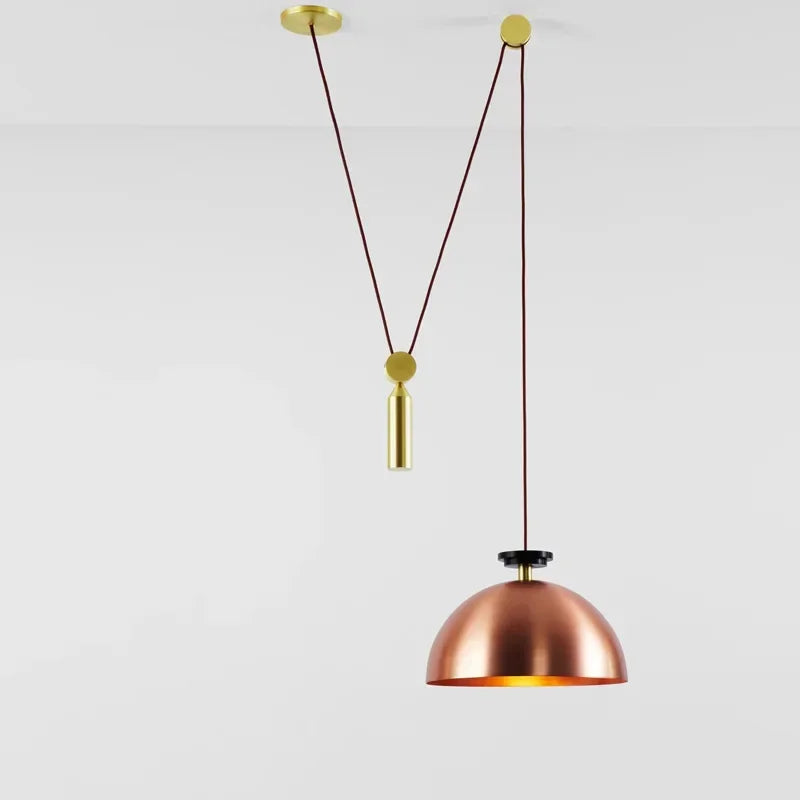 Suspension de plafond de forme réglable de concepteur bricolage combiné en métal chambre salon Table à manger décor éclairage LED luminaire suspendu - vue 8 sur 25