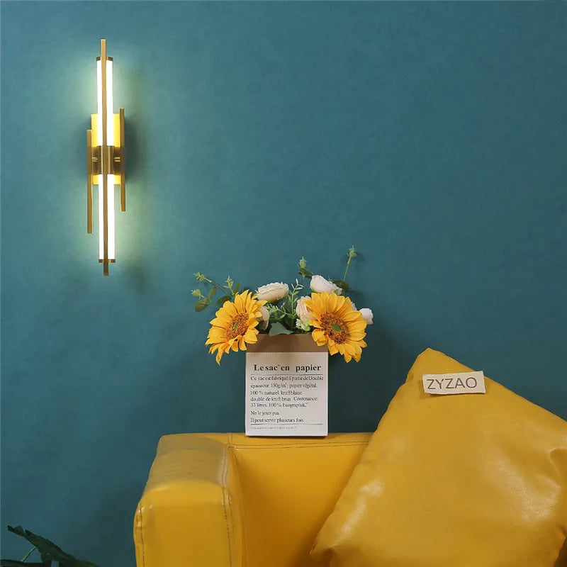 applique murale led design nordique simples pour intérieur - vue 3 sur 8