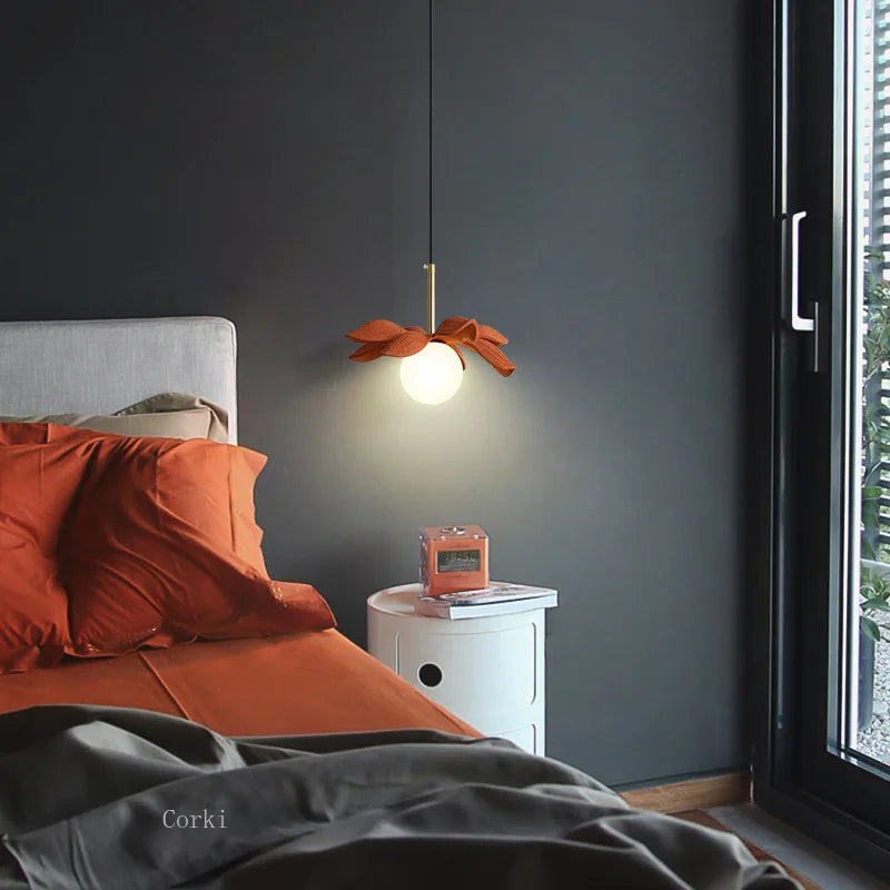suspension moderne en résine pour décoration intérieure élégante
