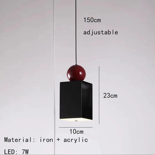 lustre moderne réglable cordon métallique pour intérieur design - vue 17 sur 24