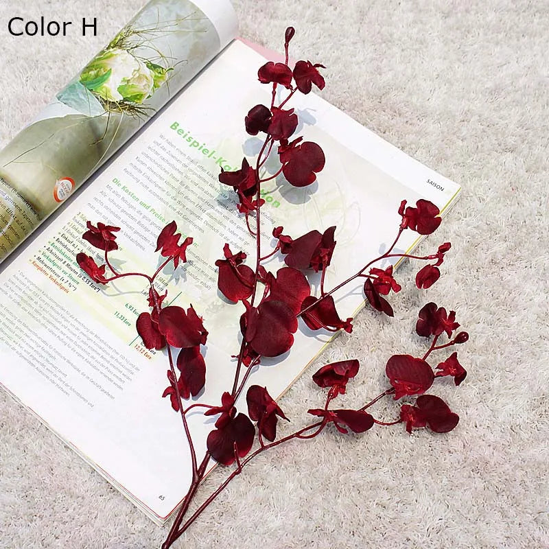 décoration orchidée papillon artificielle pour mariage et occasions festives - vue 13 sur 14