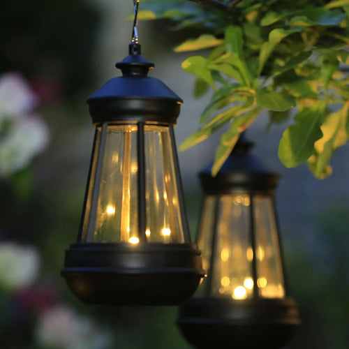 lampes solaires étanches rétro pour extérieur jardin et décoration - vue 3 sur 8
