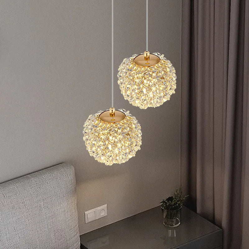 Suspension en cristal moderne G9 - vue 2 sur 12