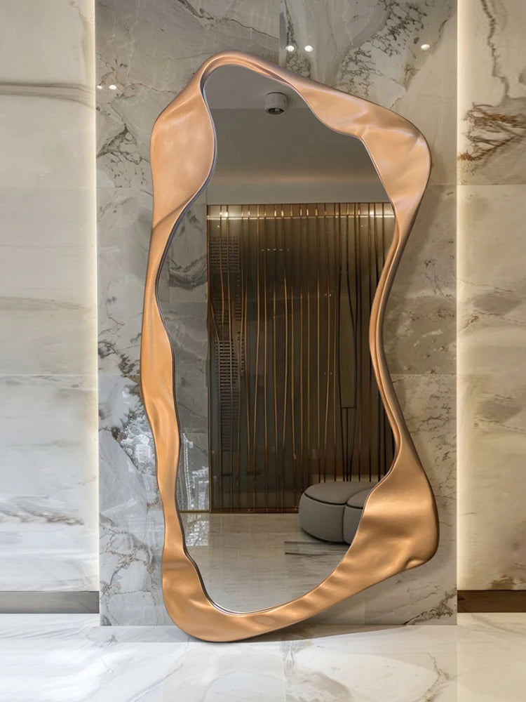 miroir nordique artistique plein format cadre créatif élégant - vue 3 sur 7