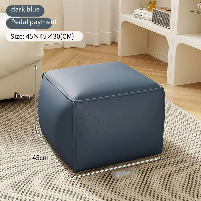 tabouret léger moderne pour entrée salon ou chambre - vue 8 sur 18