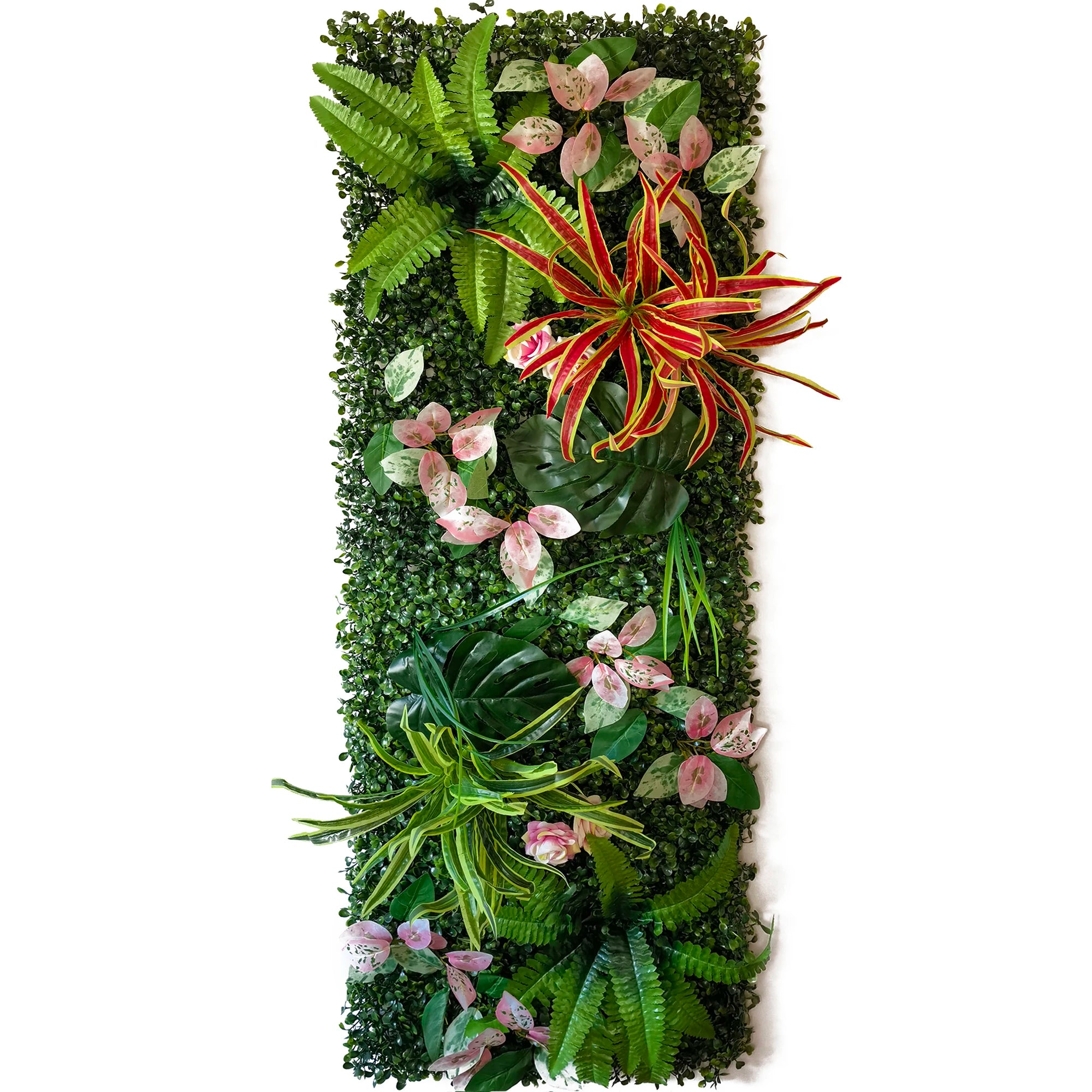 décoration murale artificielle herbe chlorophytum pour jardin et événements - vue 13 sur 23