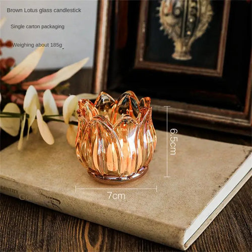 accessoires romantiques pour dîner bougeoirs tasses et bougies - vue 9 sur 8
