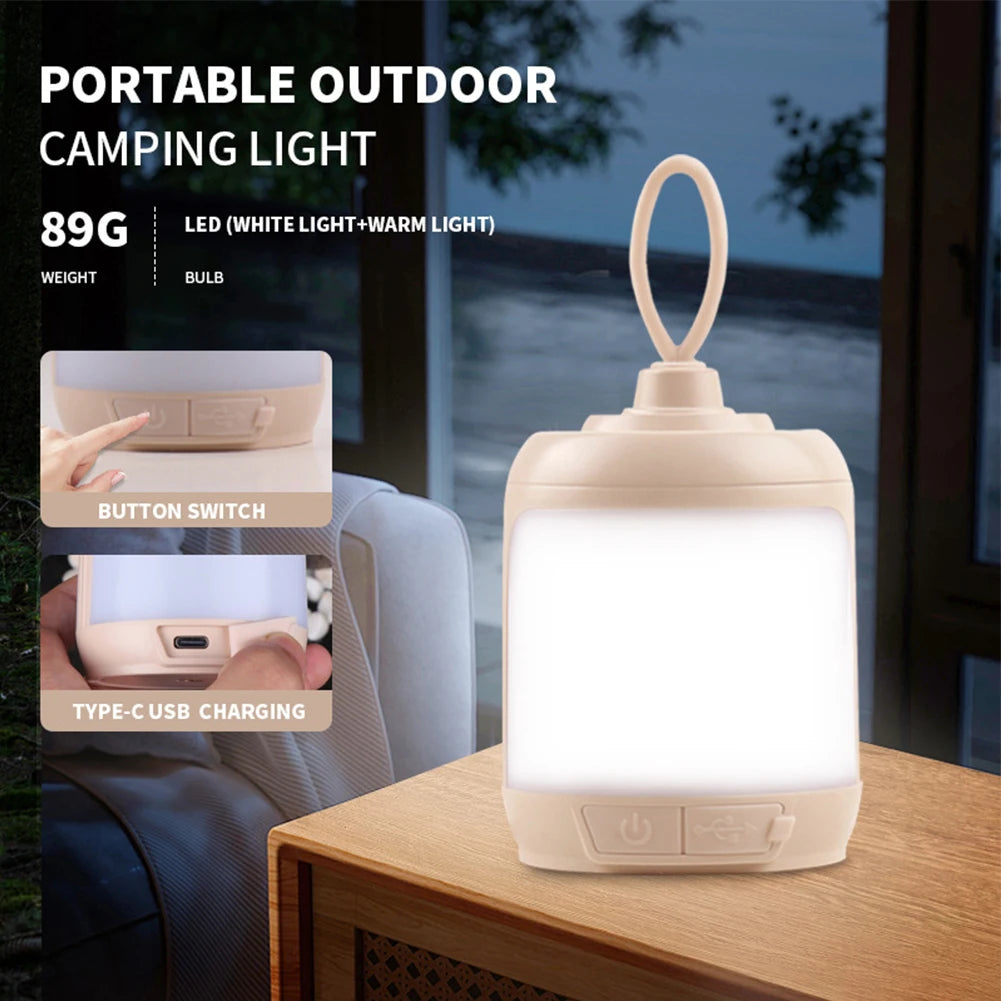 lanterne de camping led étanche portable avec 4 modes - vue 4 sur 6