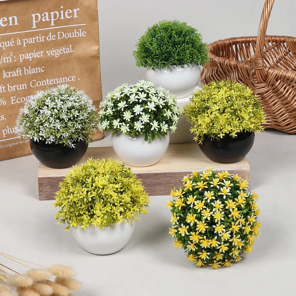 plantes artificielles bonsaï décoratives pour intérieur et bureau - vue 8 sur 8
