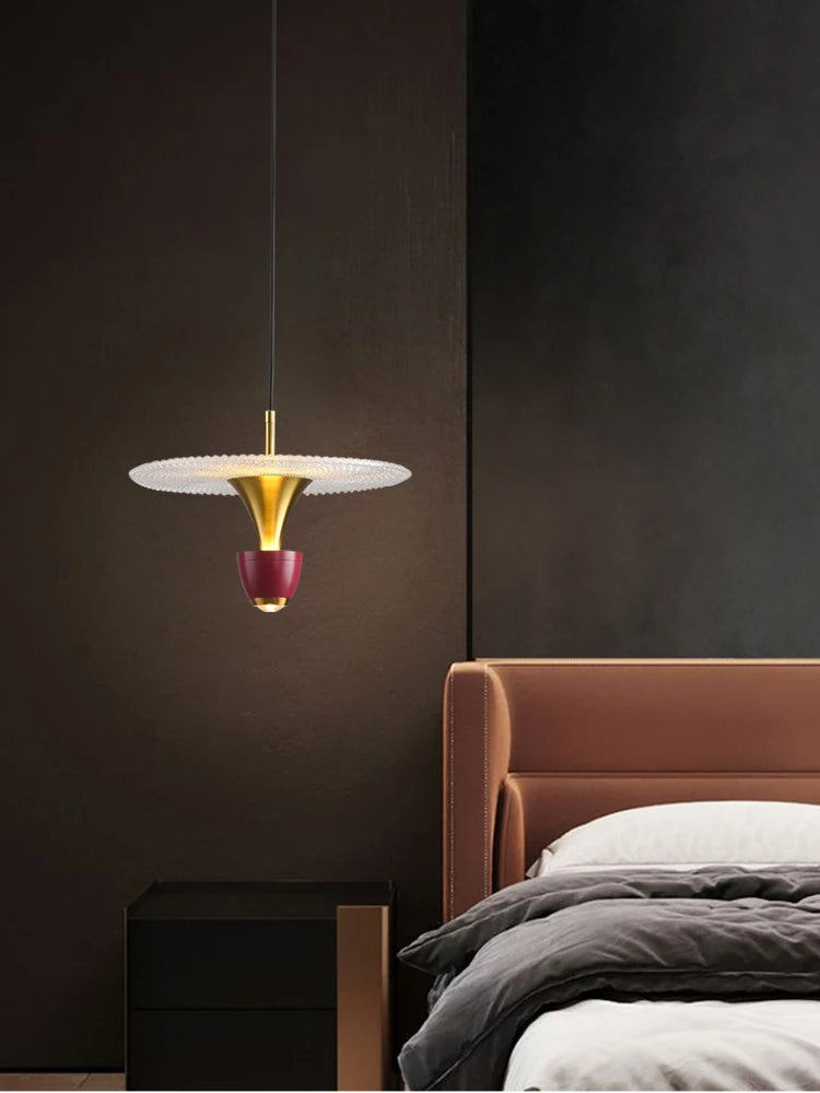 suspension en acrylique moderne pour décoration créative intérieur