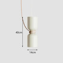 suspension à deux têtes design moderne pour intérieur