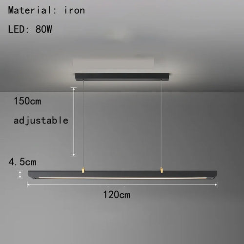 lampe led suspendue décorative avec cordon métallique gradation variable