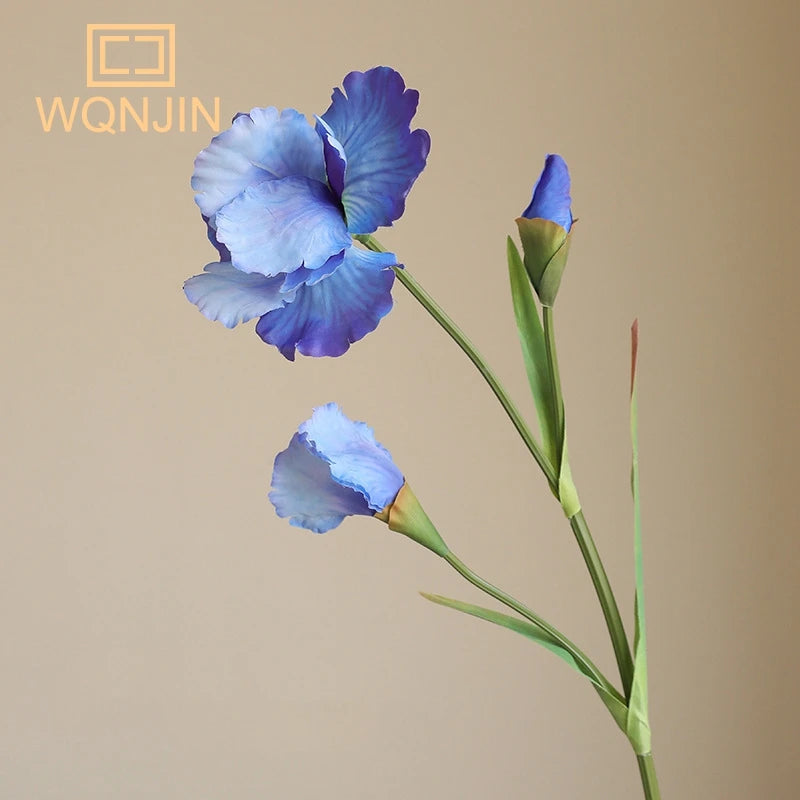 branche de fleur d'iris artificielle pour décoration de mariage et fêtes - vue 7 sur 9