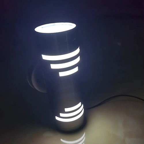 applique murale design en acier inoxydable avec éclairage mural led - vue 5 sur 6