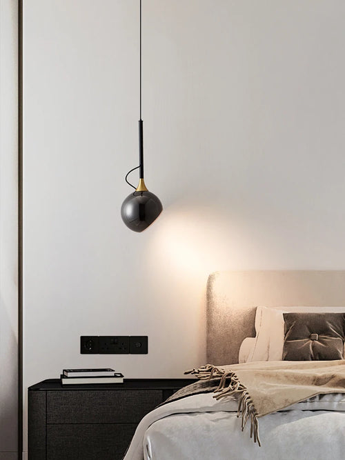 lampe de chevet magnétique moderne et minimaliste réglable - vue 2 sur 9