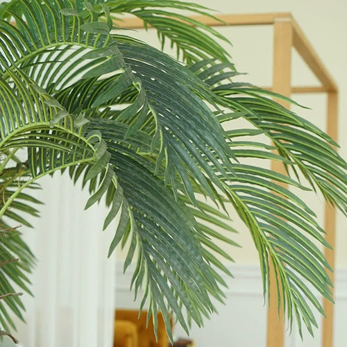 cocotier artificiel grande plante verte pour décoration intérieure - vue 5 sur 10