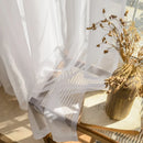 Voilage tulle léger moderne pour salon et chambre